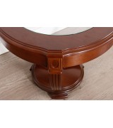 Журнальный стол Disemobel 66/C Cristal cerezo-5 цвет вишня стеклянная столешница Журнальный стол Disemobel 66/C Cristal cerezo-5 цвет вишня стеклянная столешница