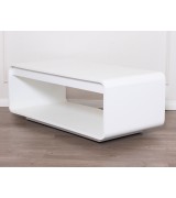 Журнальный стол трансформер Disemobel 148 blanco mate цвет белый матовый