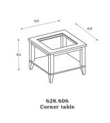 Журнальный столик Panamar 628.606 цвет орех