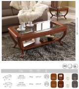 Журнальный столик Panamar 635.112 цвет вишня Журнальный столик Panamar 635.112 цвет вишня