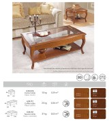 Журнальный столик Panamar 638.112 цвет вишня