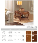 Журнальный столик Panamar 638.606 цвет орех Журнальный столик Panamar 638.606 цвет орех