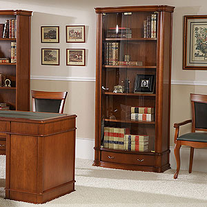 раздел Книжные шкафы Дисемобел орех, вишня, белый