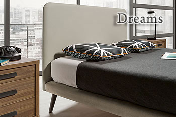 мягкое изголовье кровати Dreams фабрика Koala Beds Испания